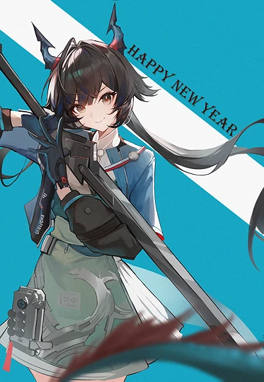 happy new year-草丛看图