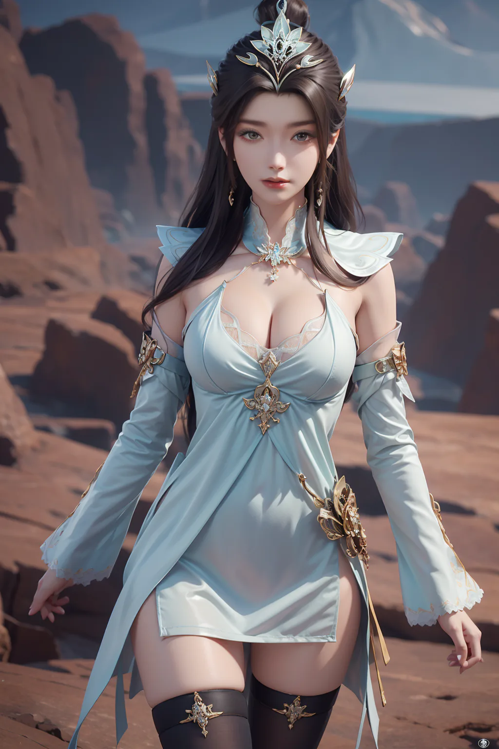 图片[8]-AI绘画 1000 遮天-颜如玉[114P]-草丛看图