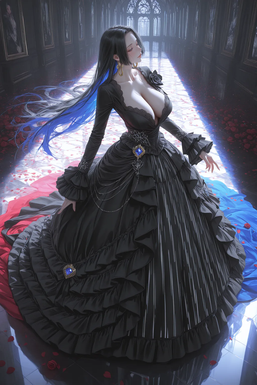 图片[3]-AI绘画 1035 女帝[21P]-草丛看图