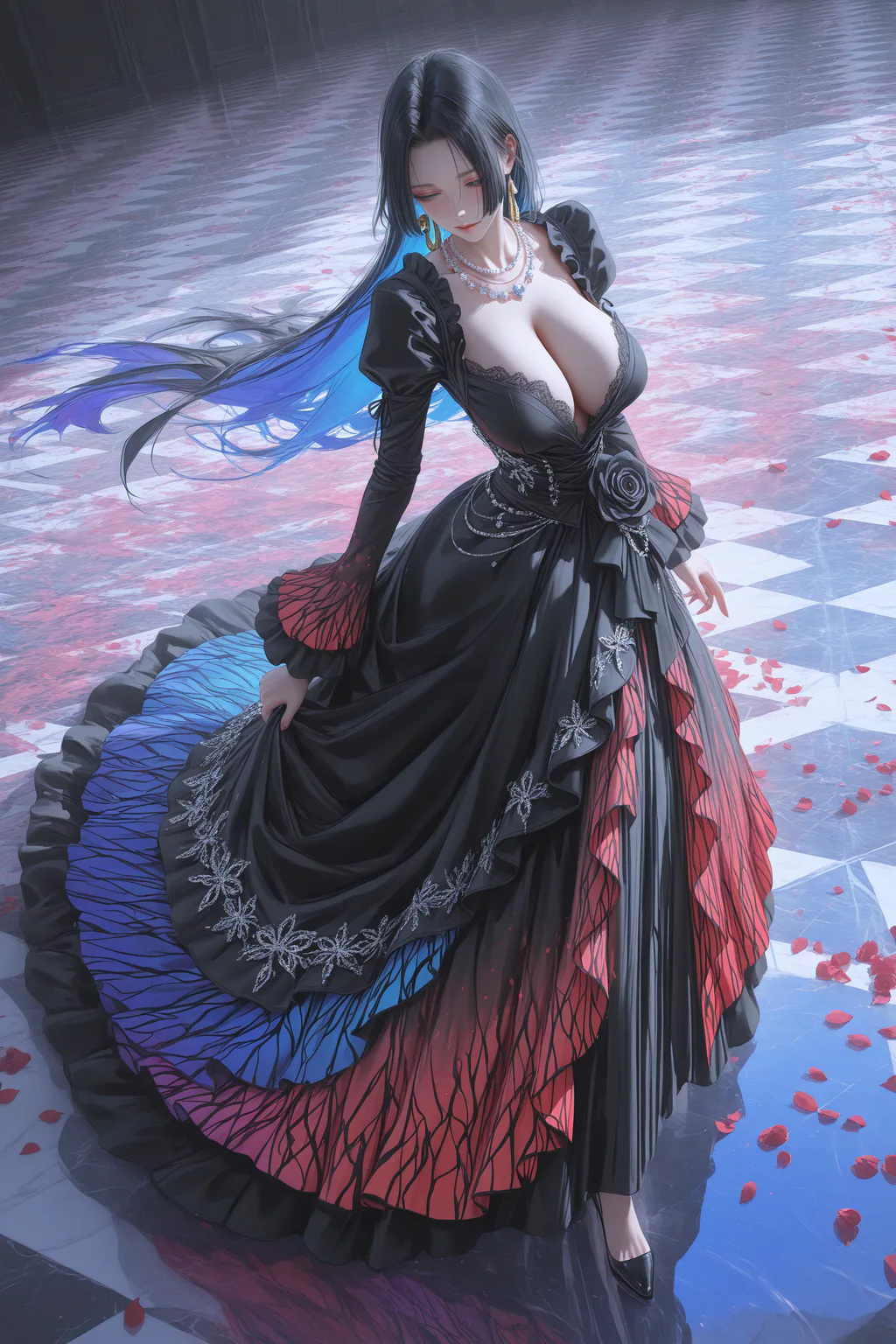 图片[5]-AI绘画 1035 女帝[21P]-草丛看图