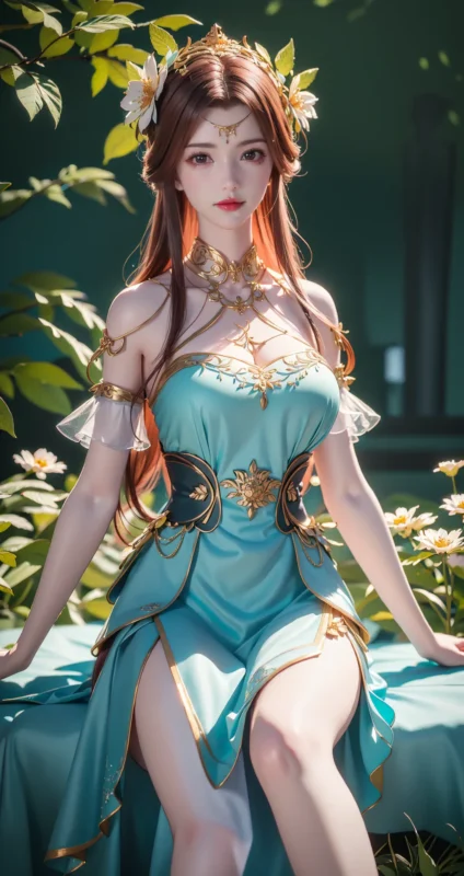 AI绘画 1034 百炼成神-苏灵韵[33P]-草丛看图