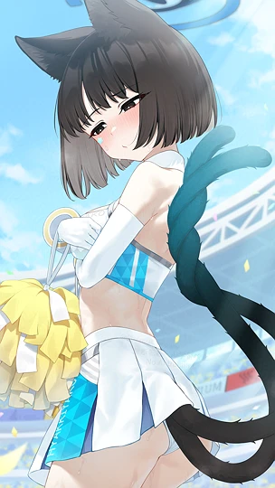 にっ...似合ってるかな？-草丛看图