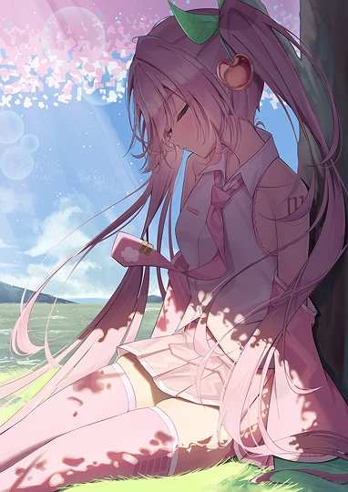 🌸ミク-草丛看图