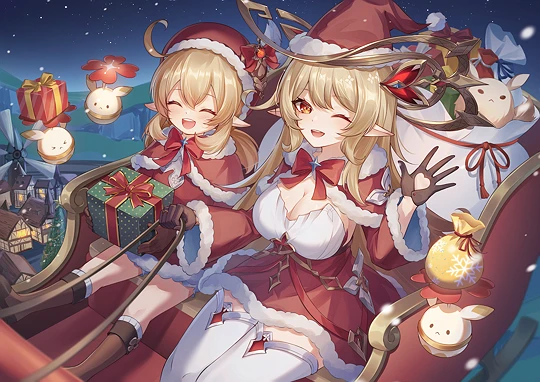 アリスとクレーのボンボン！クリスマス大作戦✨-草丛看图