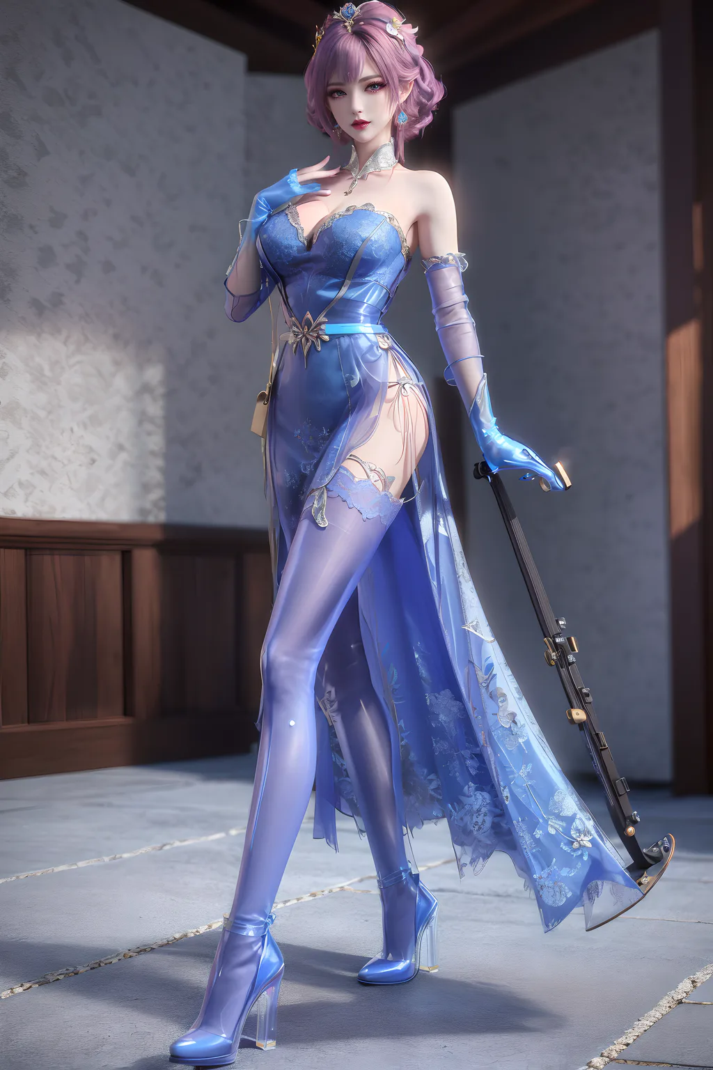 图片[3]-精选AI绘画 1037 百炼成神-天穹长老[30P]-草丛看图