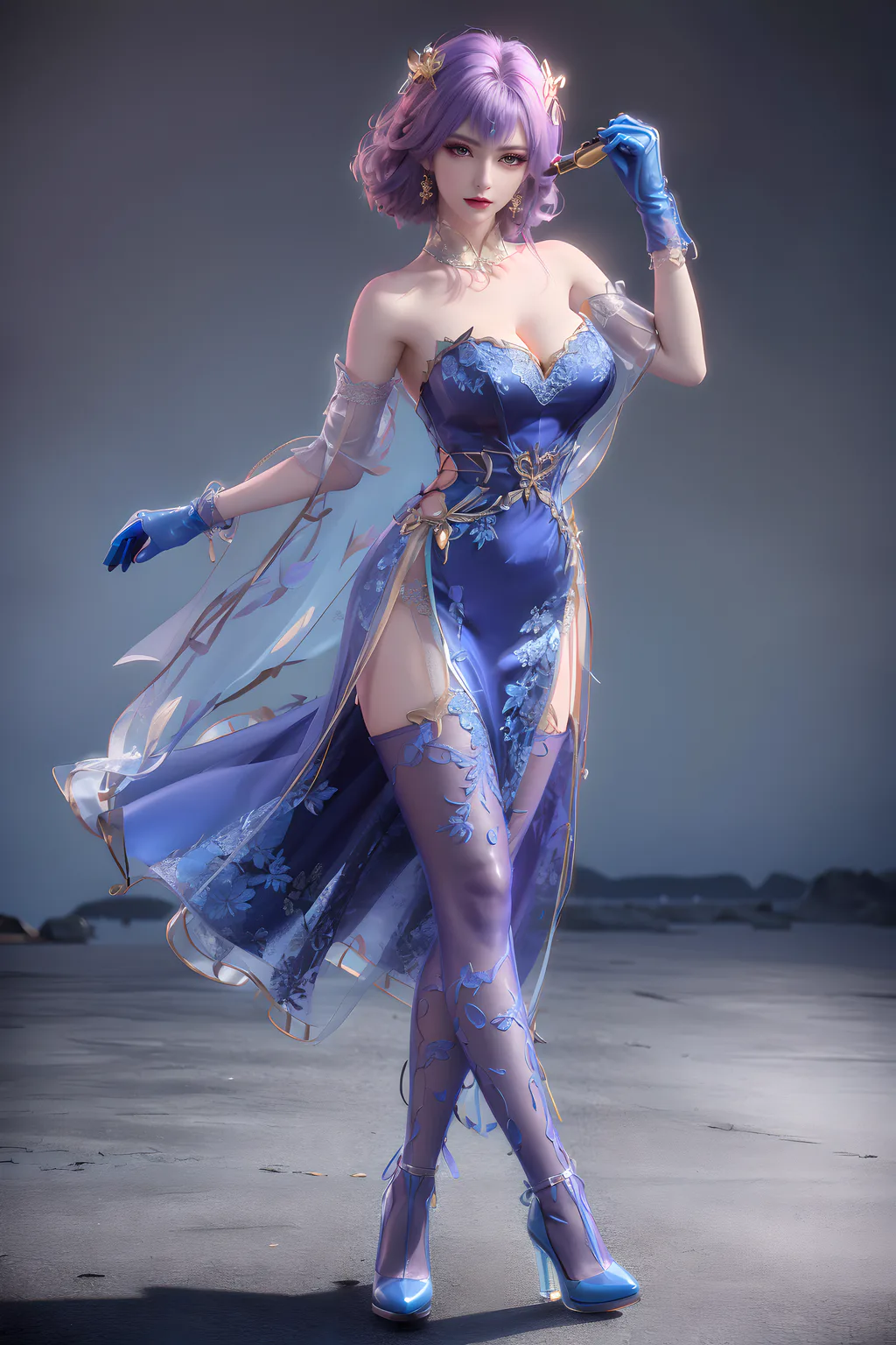 图片[4]-精选AI绘画 1037 百炼成神-天穹长老[30P]-草丛看图