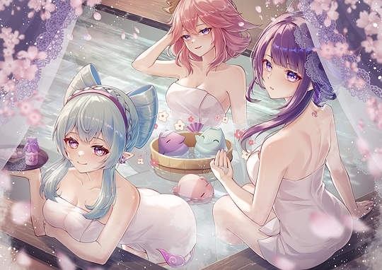 ようこそ、秋沙銭湯へ🌸-草丛看图