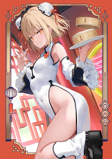 食べちゃうぞ🤍🖤-草丛看图