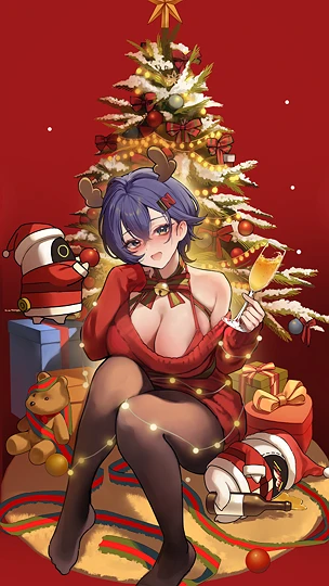 winter holiday-草丛看图