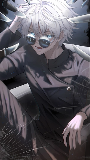 Gojo Satoru-草丛看图