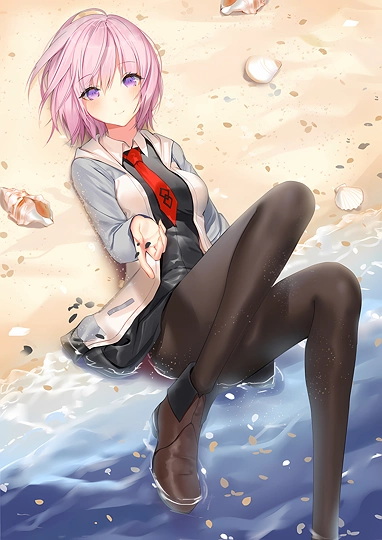 マシュ-草丛看图