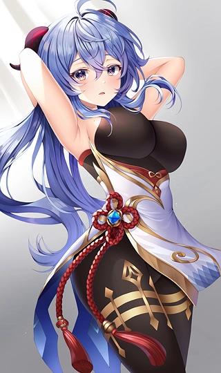 甘雨♡-草丛看图