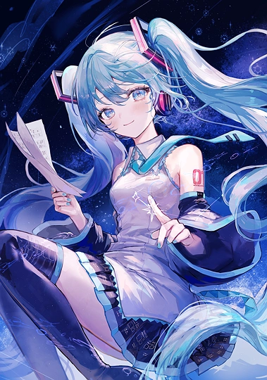 『ミクが魔法をかけてあげる』-草丛看图