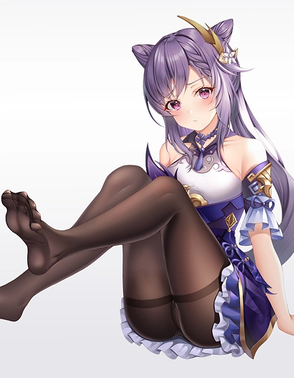 刻晴(原神) ♡-草丛看图