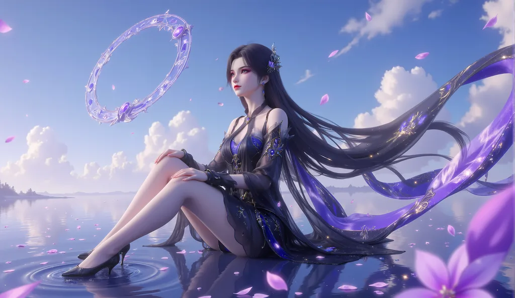 图片[2]-精选AI绘画 867 曹颖-涟漪[20P]-草丛看图