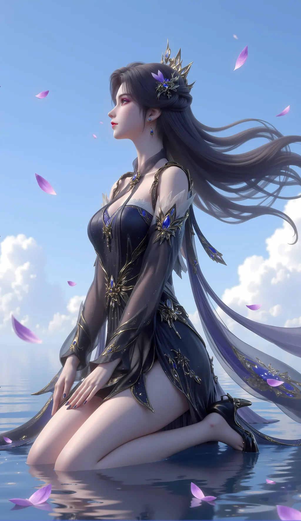 图片[7]-精选AI绘画 867 曹颖-涟漪[20P]-草丛看图