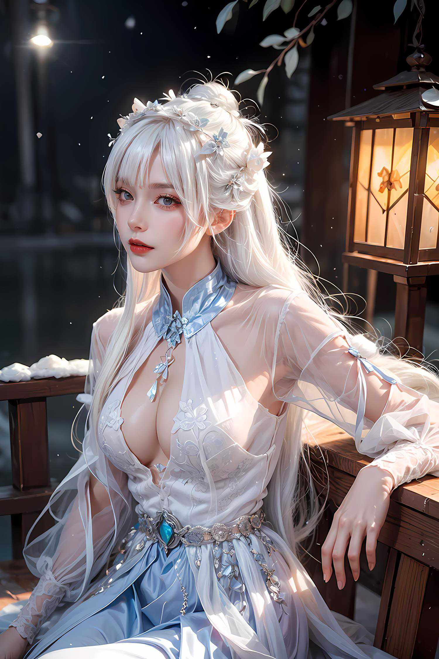 图片[4]-精选AI绘画 382 顾清寒[28P]-草丛看图