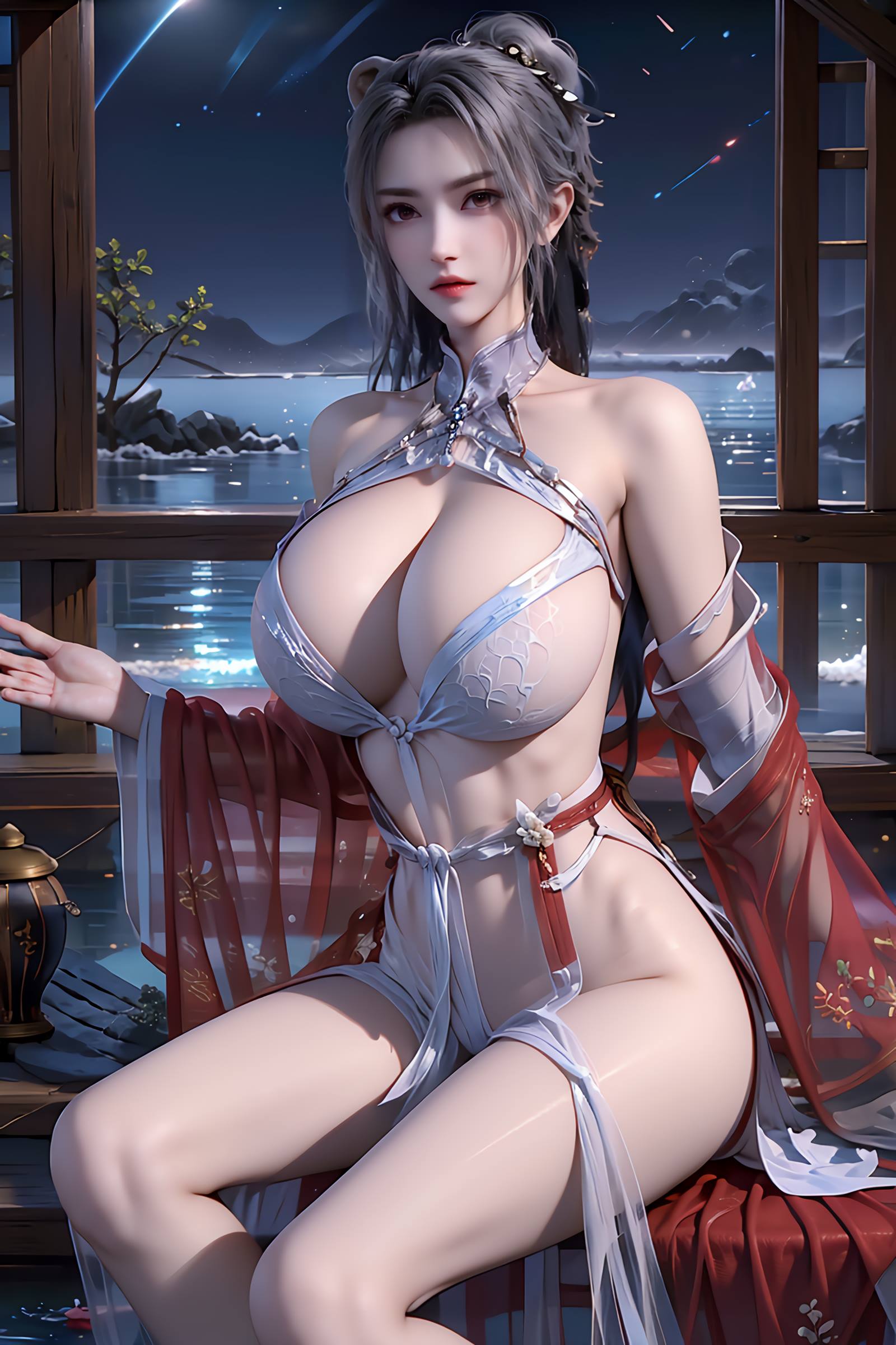 图片[4]-精选AI绘画 127 少年歌行 李寒衣 [81P]-草丛看图