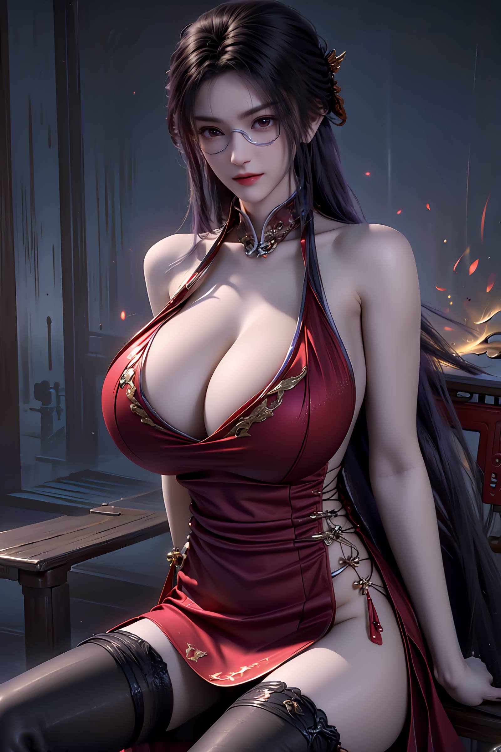 图片[6]-精选AI绘画 127 少年歌行 李寒衣 [81P]-草丛看图