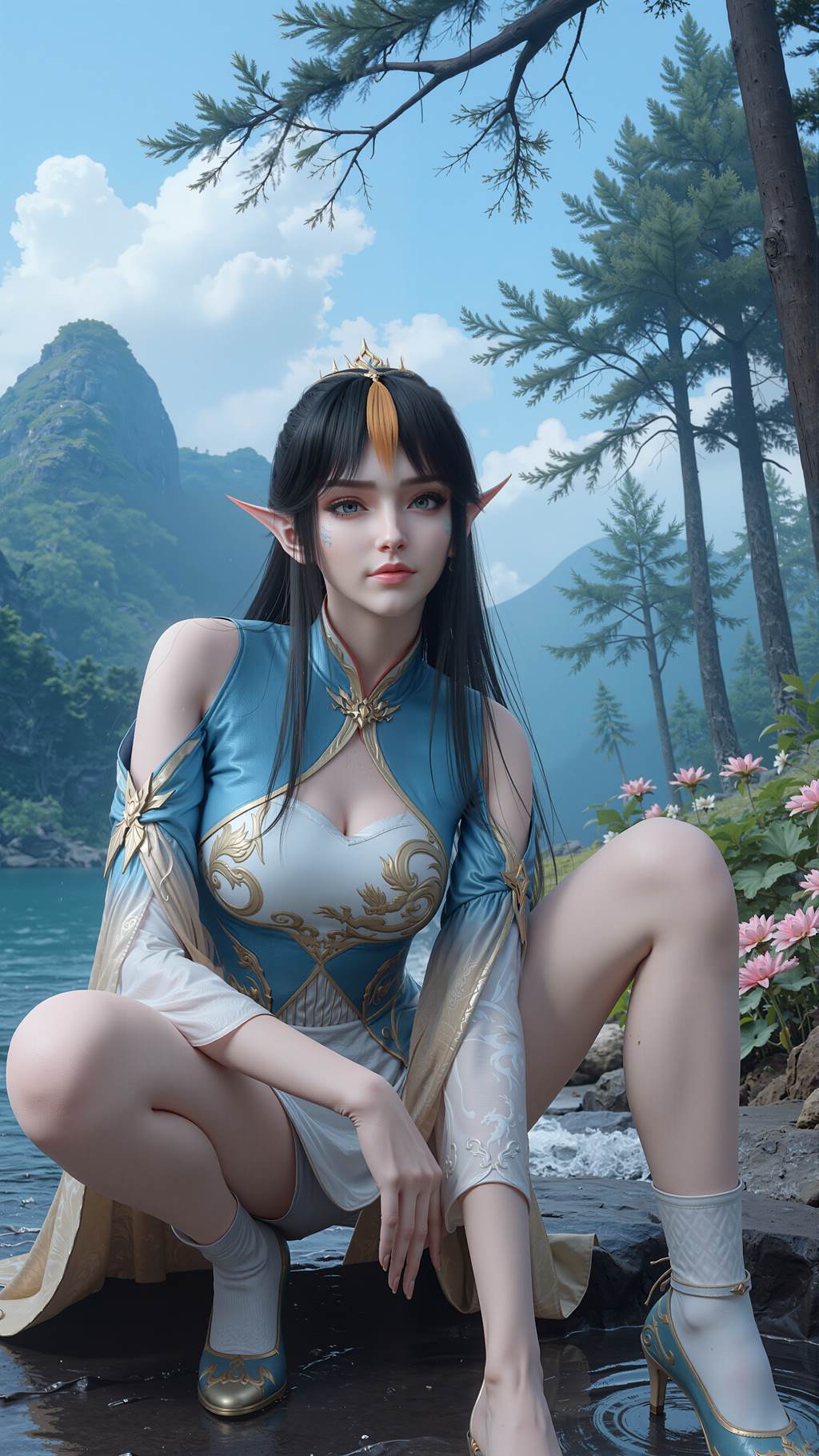 图片[2]-精选AI绘画 762 斗破苍穹-凤清儿[14P]-草丛看图