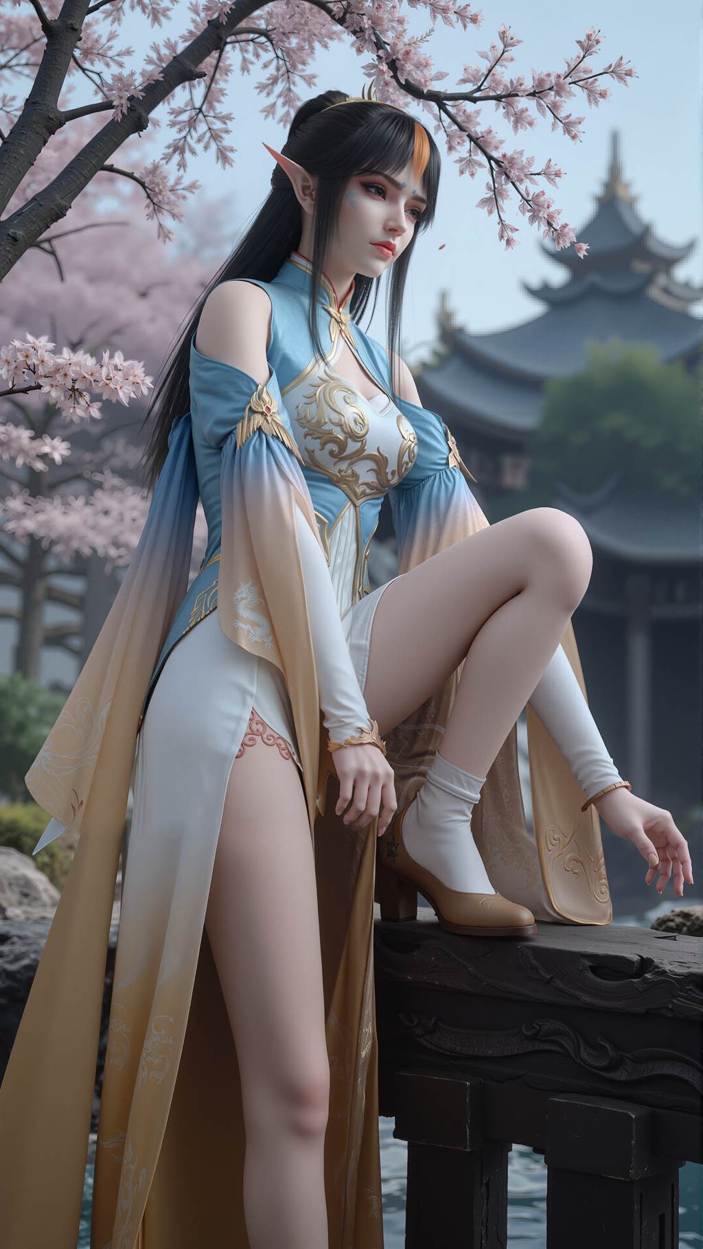 图片[3]-精选AI绘画 762 斗破苍穹-凤清儿[14P]-草丛看图