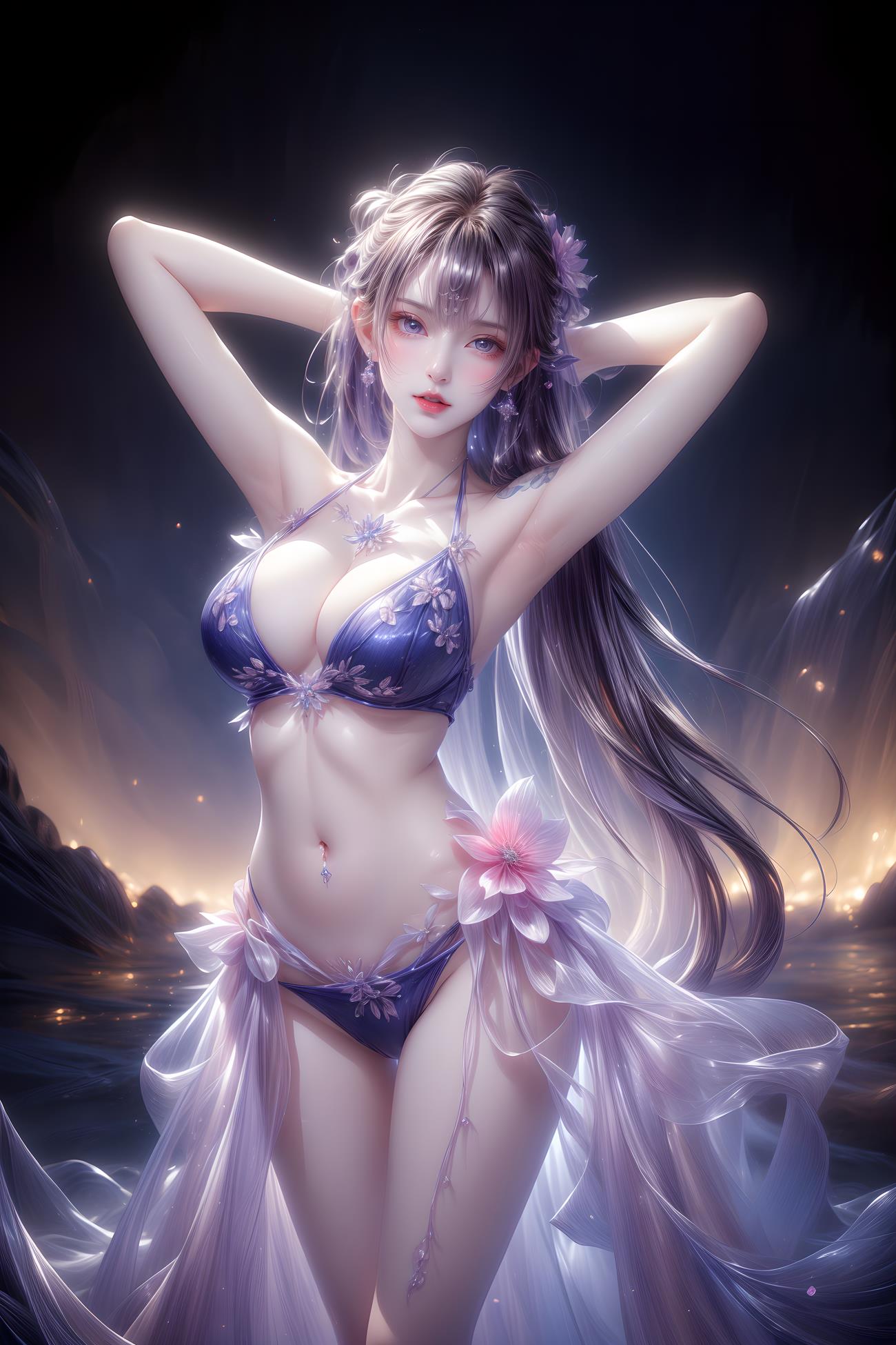 图片[5]-精选AI绘画 438 少女[72P]-草丛看图