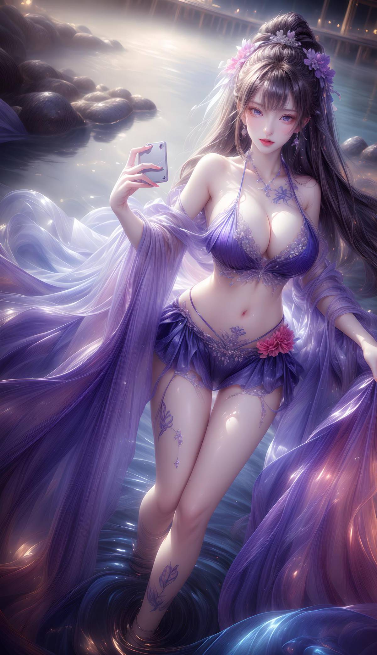 图片[6]-精选AI绘画 438 少女[72P]-草丛看图
