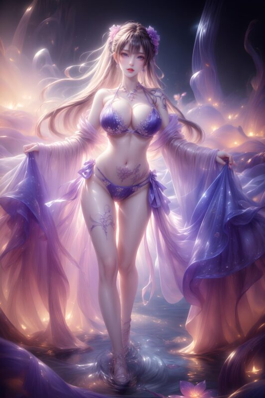 精选AI绘画 438 少女[72P]-草丛看图