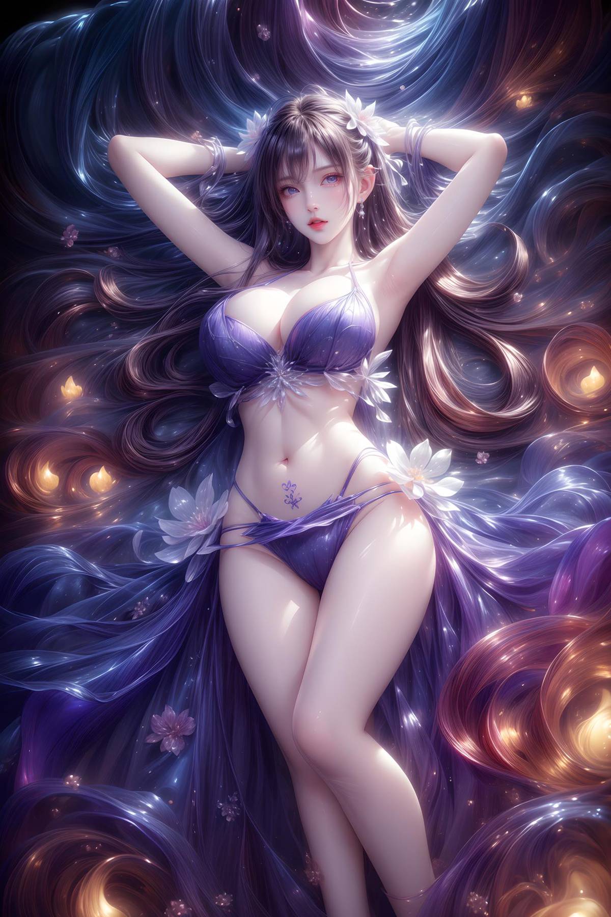 图片[7]-精选AI绘画 438 少女[72P]-草丛看图