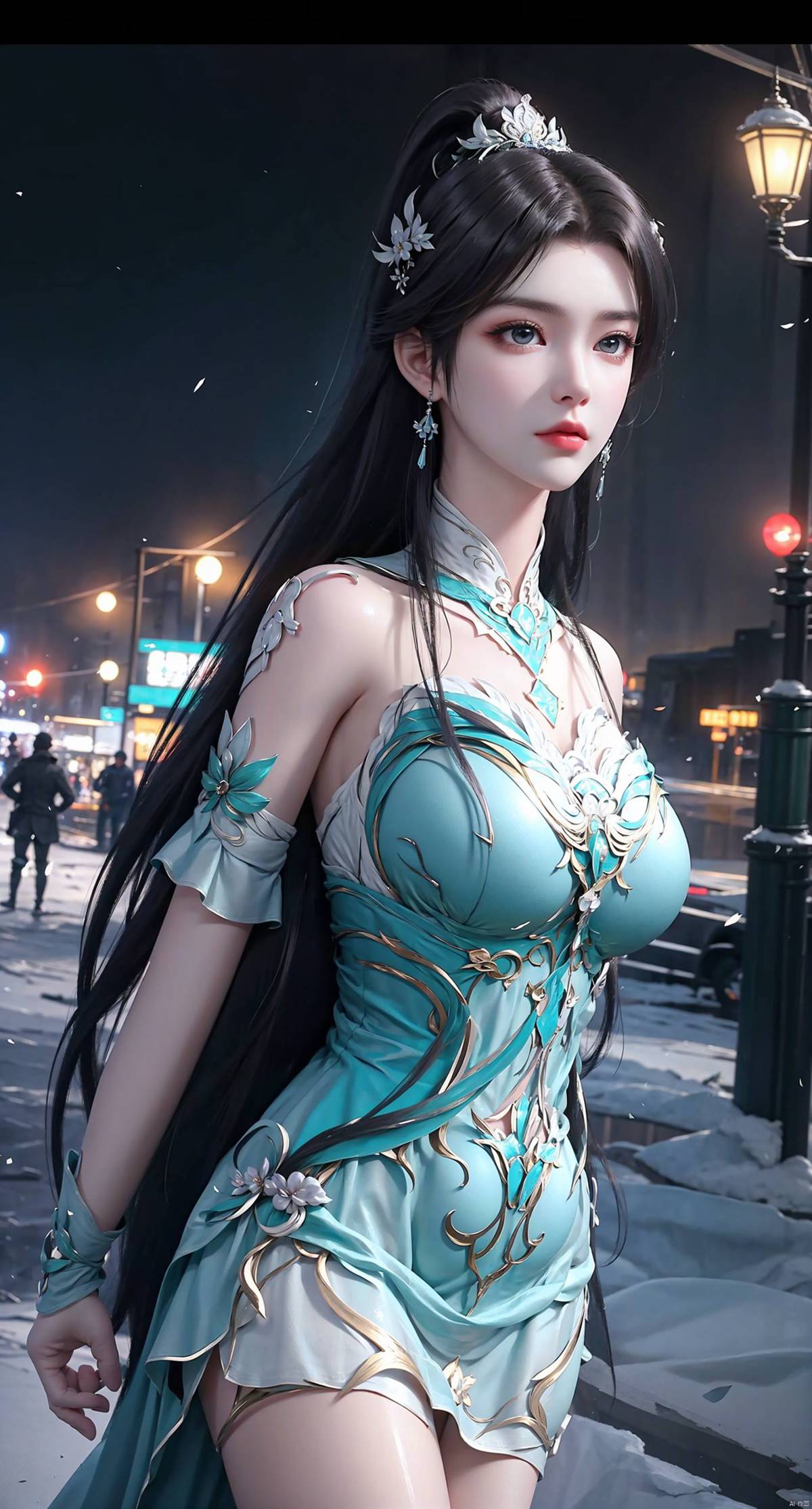 图片[4]-精选AI绘画 557 萧熏儿（多看报系列）[27P]-草丛看图