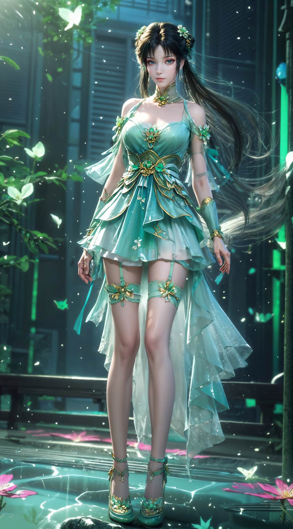 图片[4]-精选AI绘画 758 诛仙-碧瑶[24P]-草丛看图