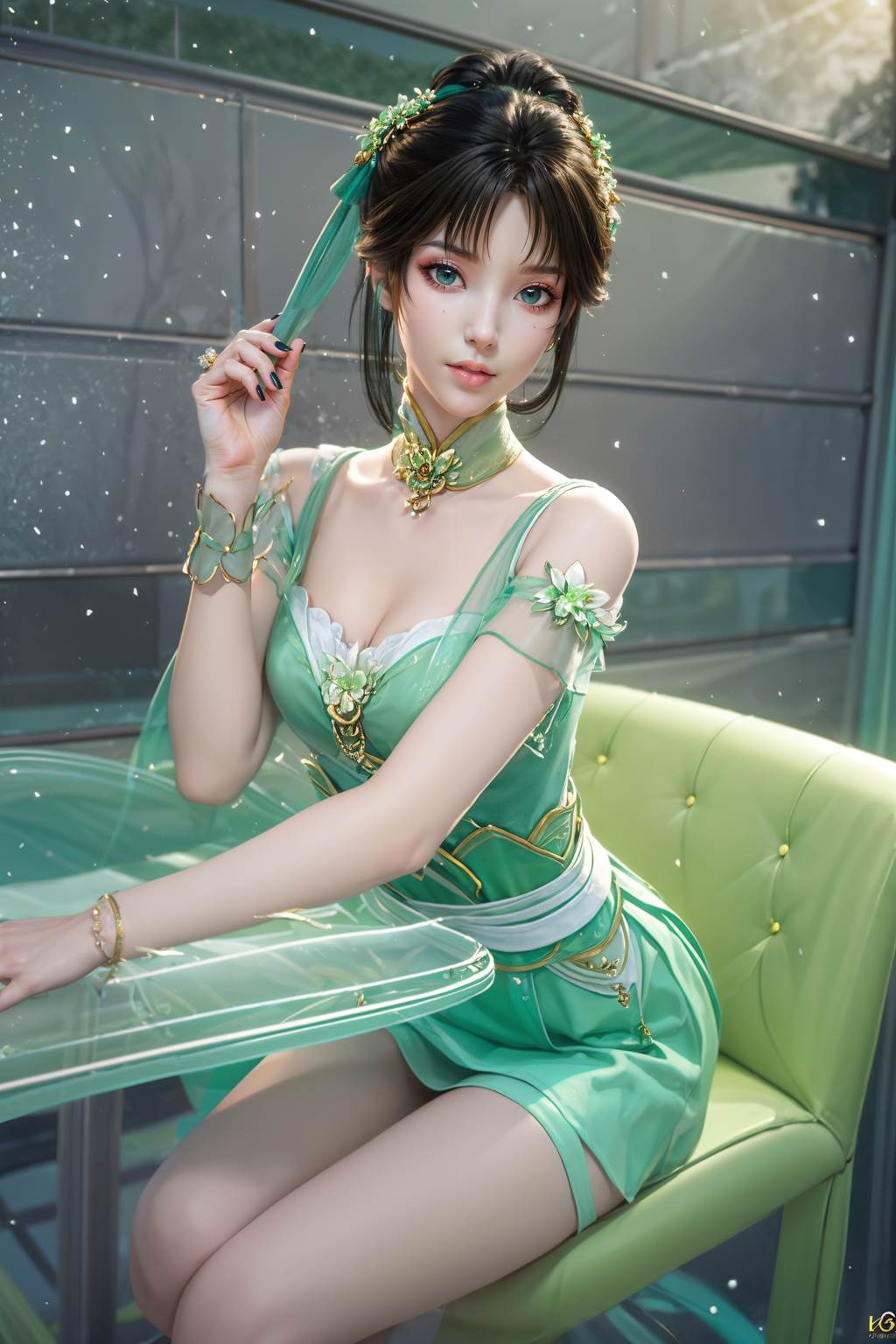 图片[5]-精选AI绘画 758 诛仙-碧瑶[24P]-草丛看图