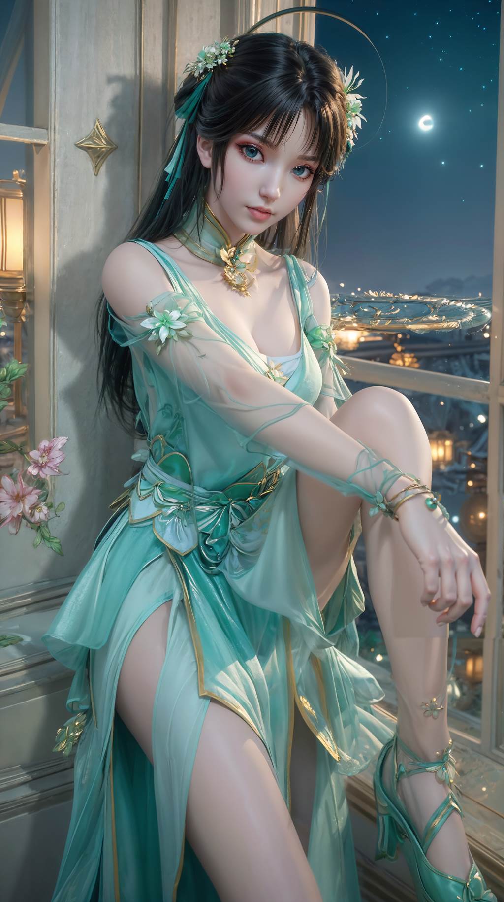 图片[7]-精选AI绘画 758 诛仙-碧瑶[24P]-草丛看图