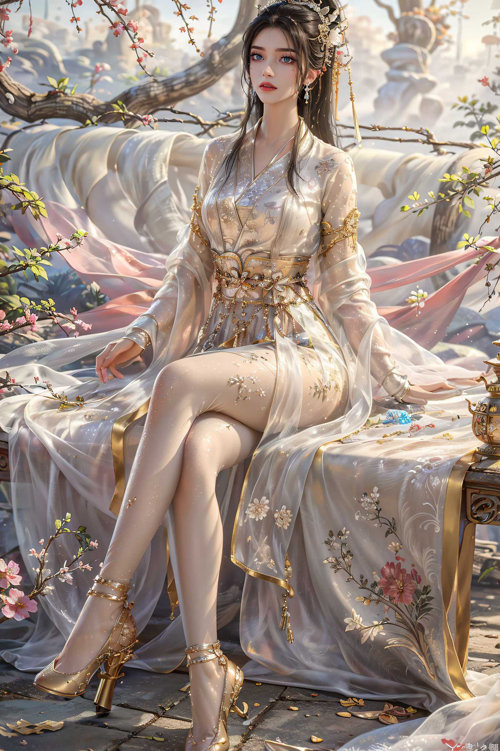 图片[3]-精选AI绘画 313 方清雪[22P]-草丛看图