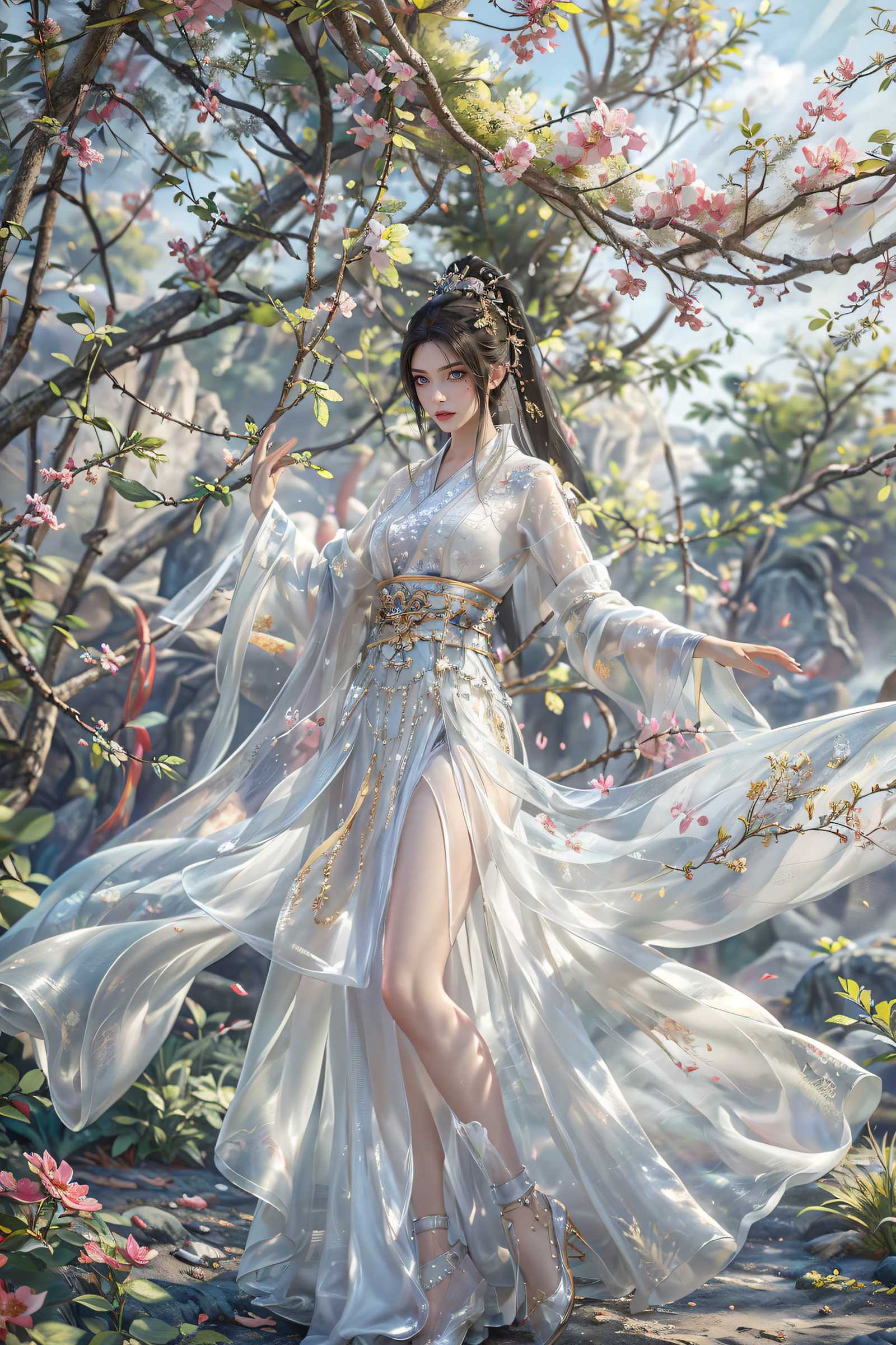 图片[4]-精选AI绘画 313 方清雪[22P]-草丛看图