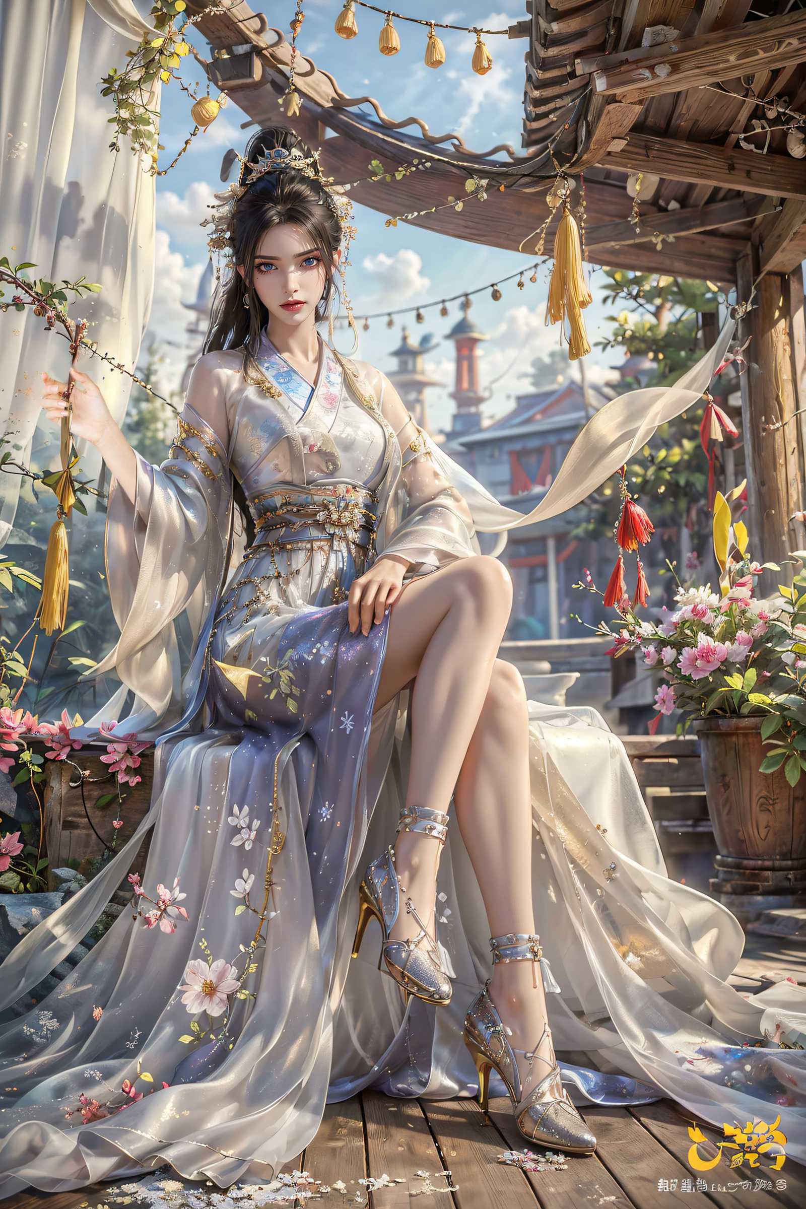 图片[8]-精选AI绘画 313 方清雪[22P]-草丛看图