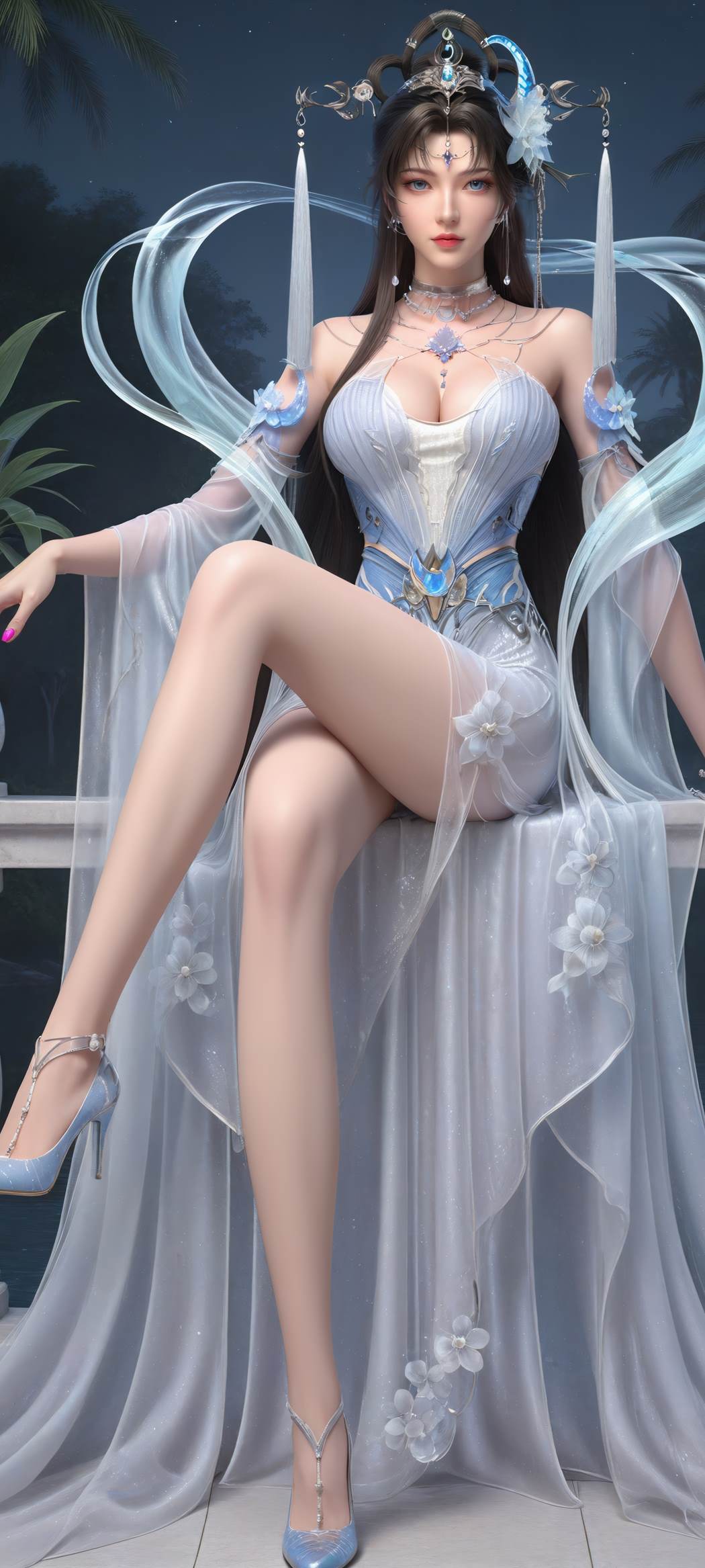 图片[6]-精选AI绘画 728 邀月 [84P]-草丛看图