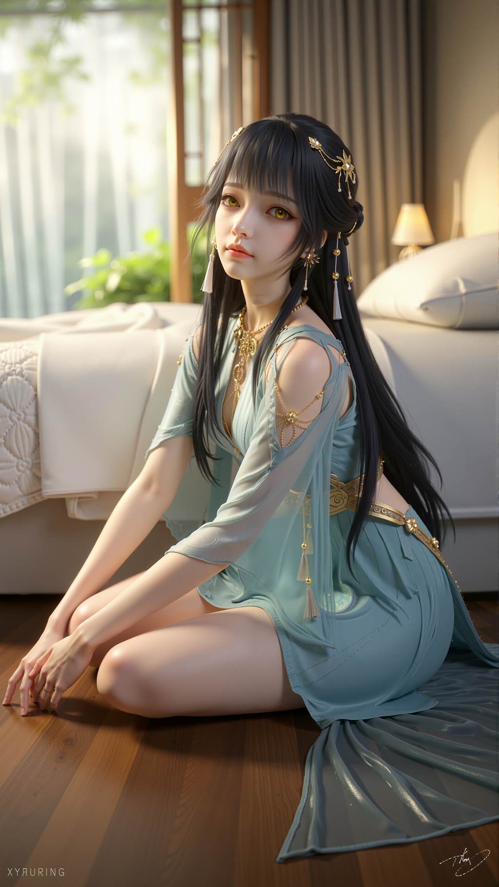 图片[1]-精选AI绘画 776 百炼成神-白月蓉[21P]-草丛看图