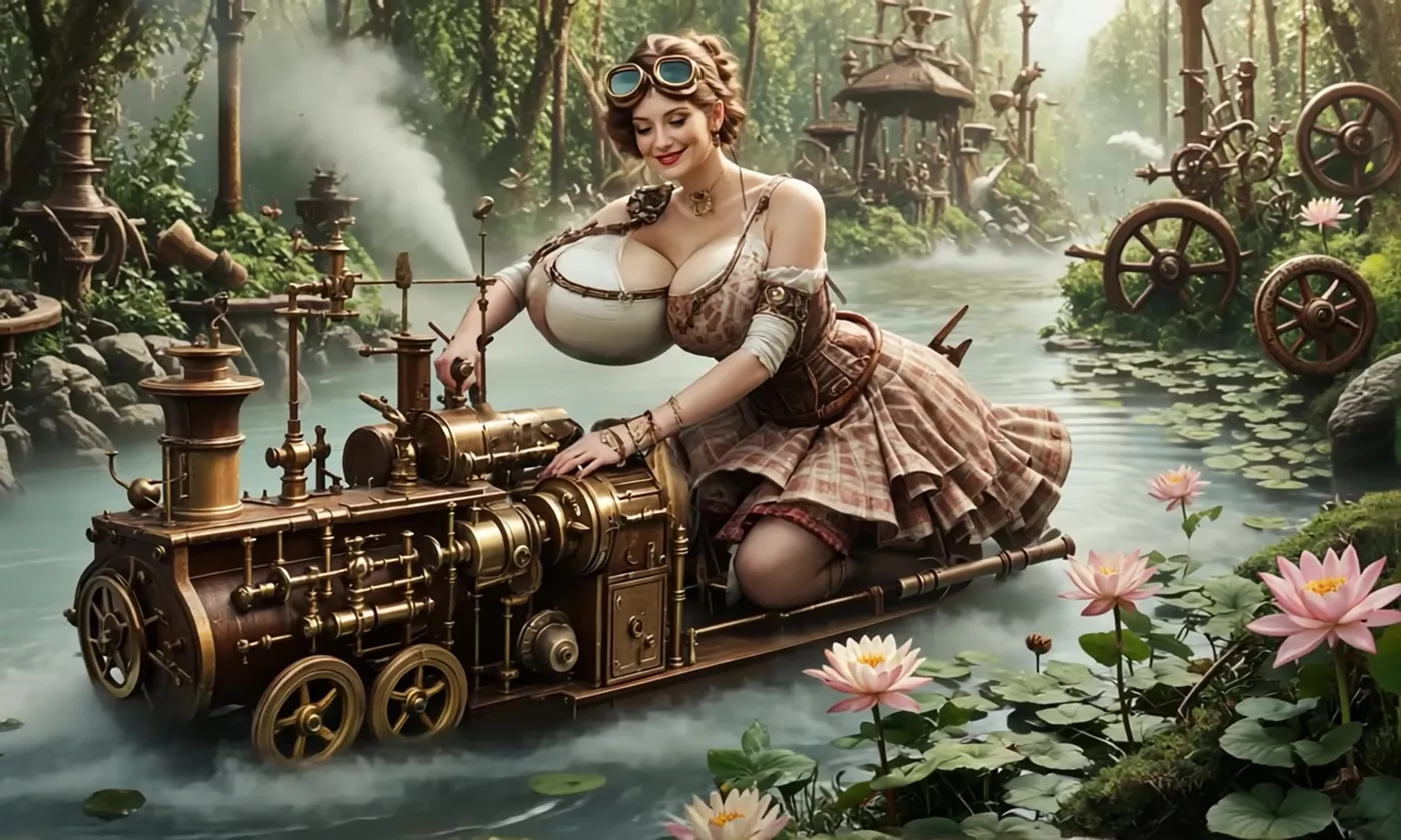 图片[8]-精选AI绘画 459 Steampunk 2170 World – Steampunk Sci-Fi – 1950’s Super Panavision 70 EP20 #Steampunk[19P]-草丛看图