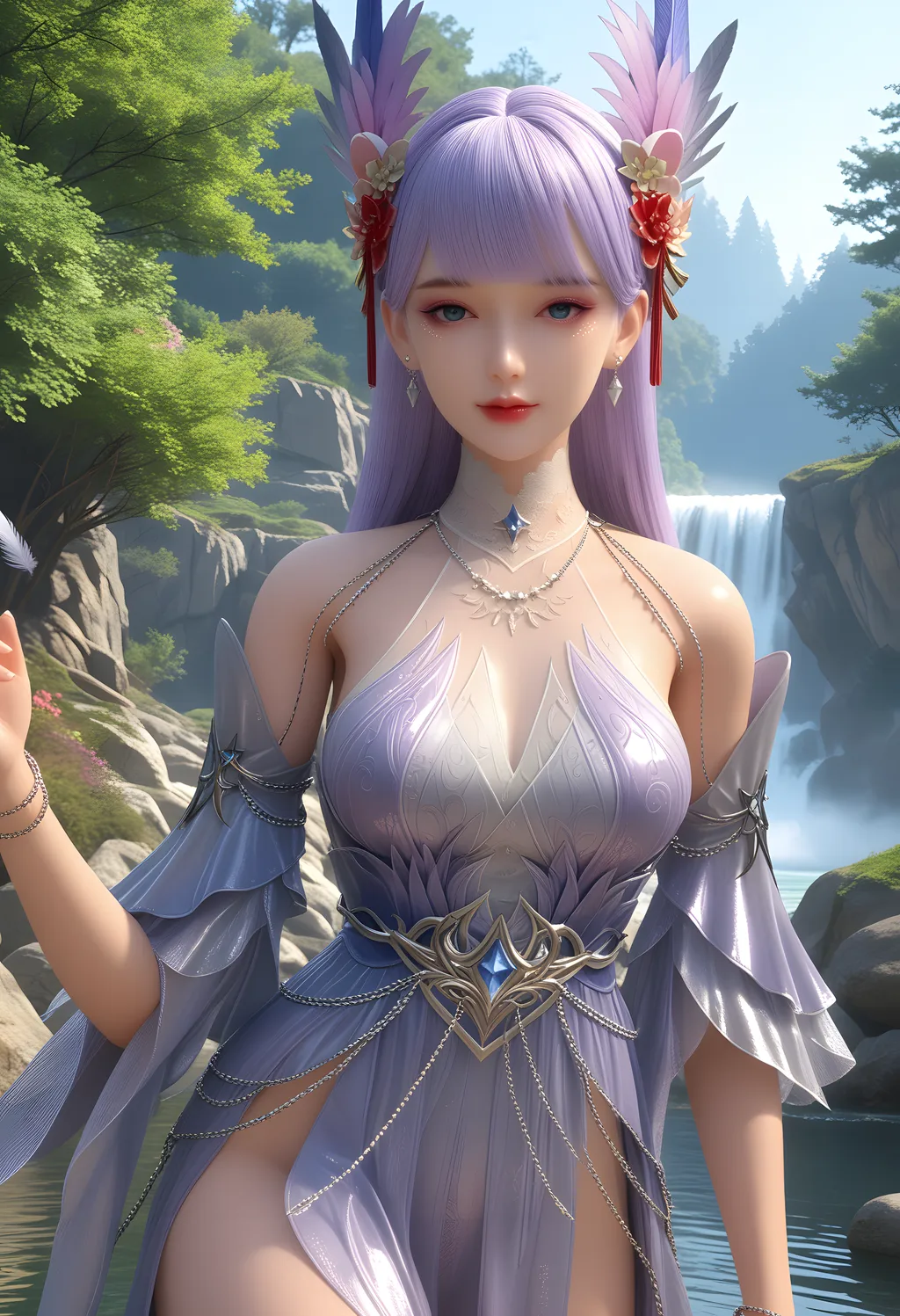 图片[4]-精选AI绘画 827 氪金玩家-林紫玥[38P]-草丛看图