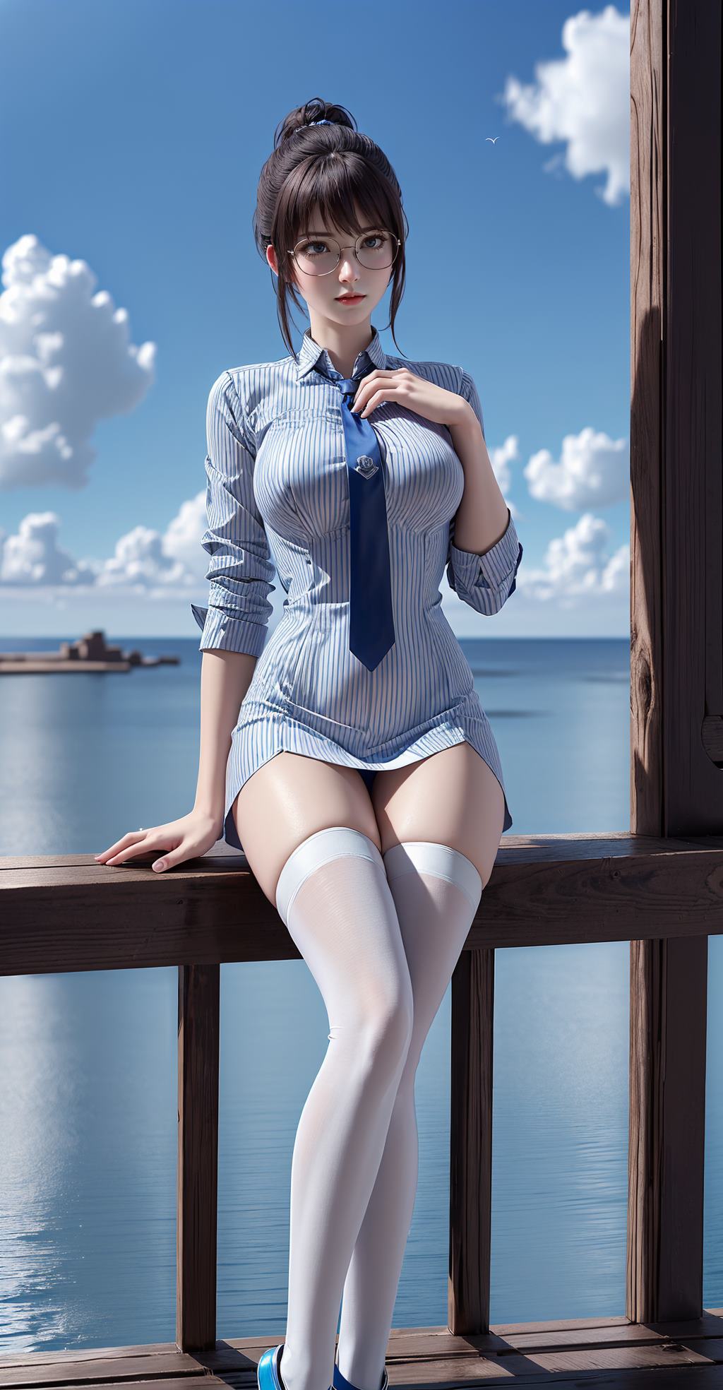 图片[4]-精选AI绘画 357A 岚[44P]-草丛看图