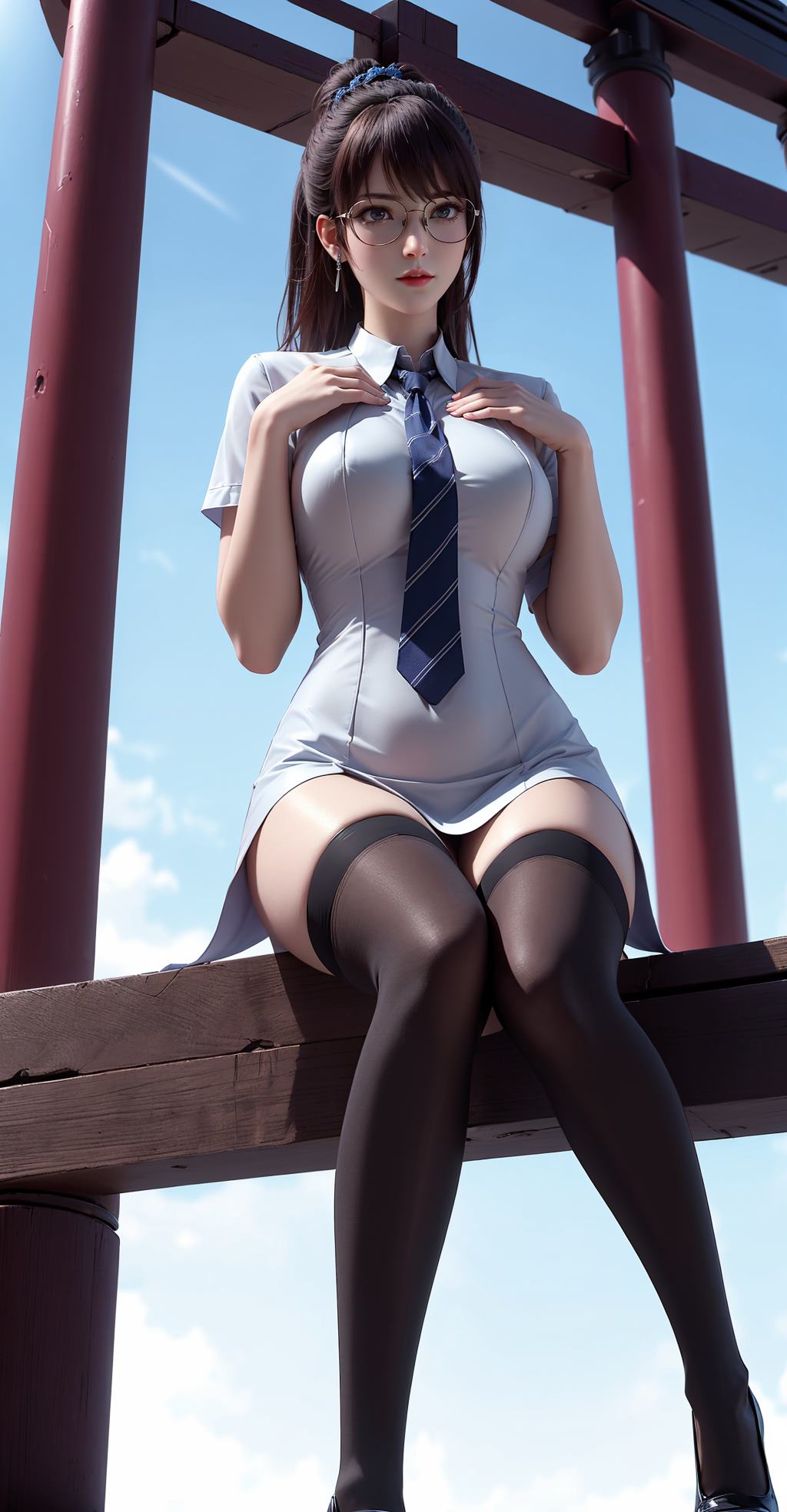 图片[8]-精选AI绘画 357A 岚[44P]-草丛看图