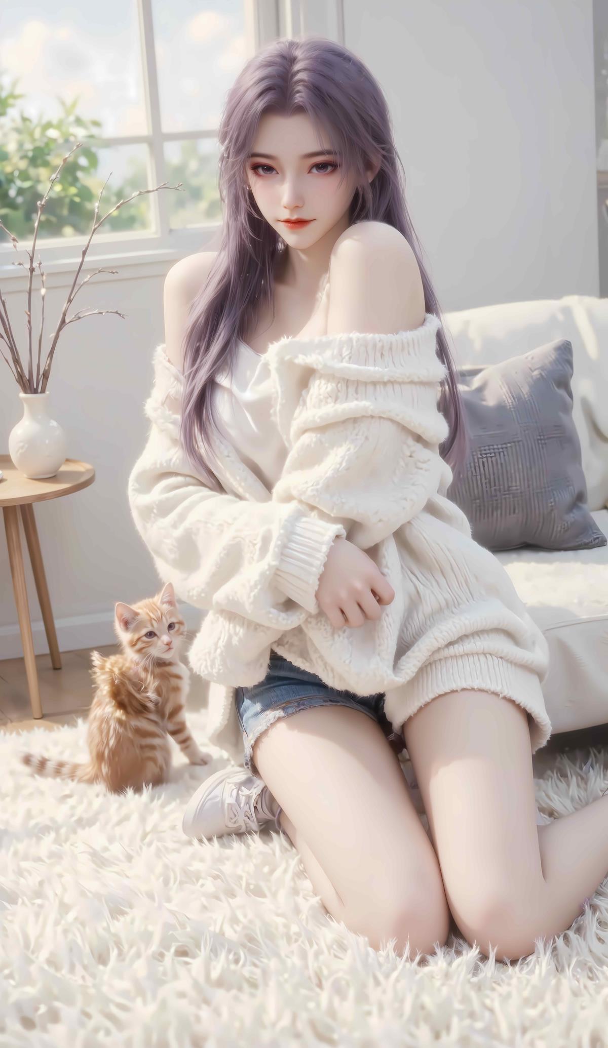 图片[4]-精选AI绘画 701 云霄 [21P]-草丛看图