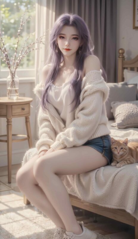 精选AI绘画 701 云霄 [21P]-草丛看图