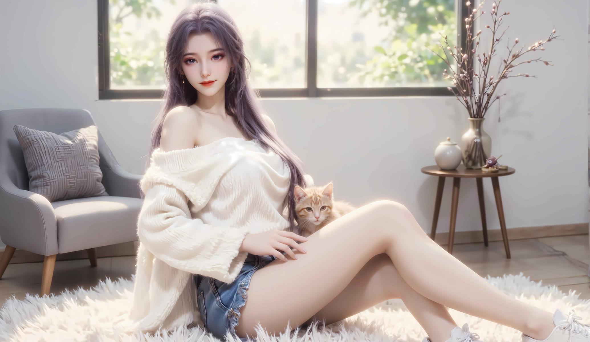 图片[8]-精选AI绘画 701 云霄 [21P]-草丛看图