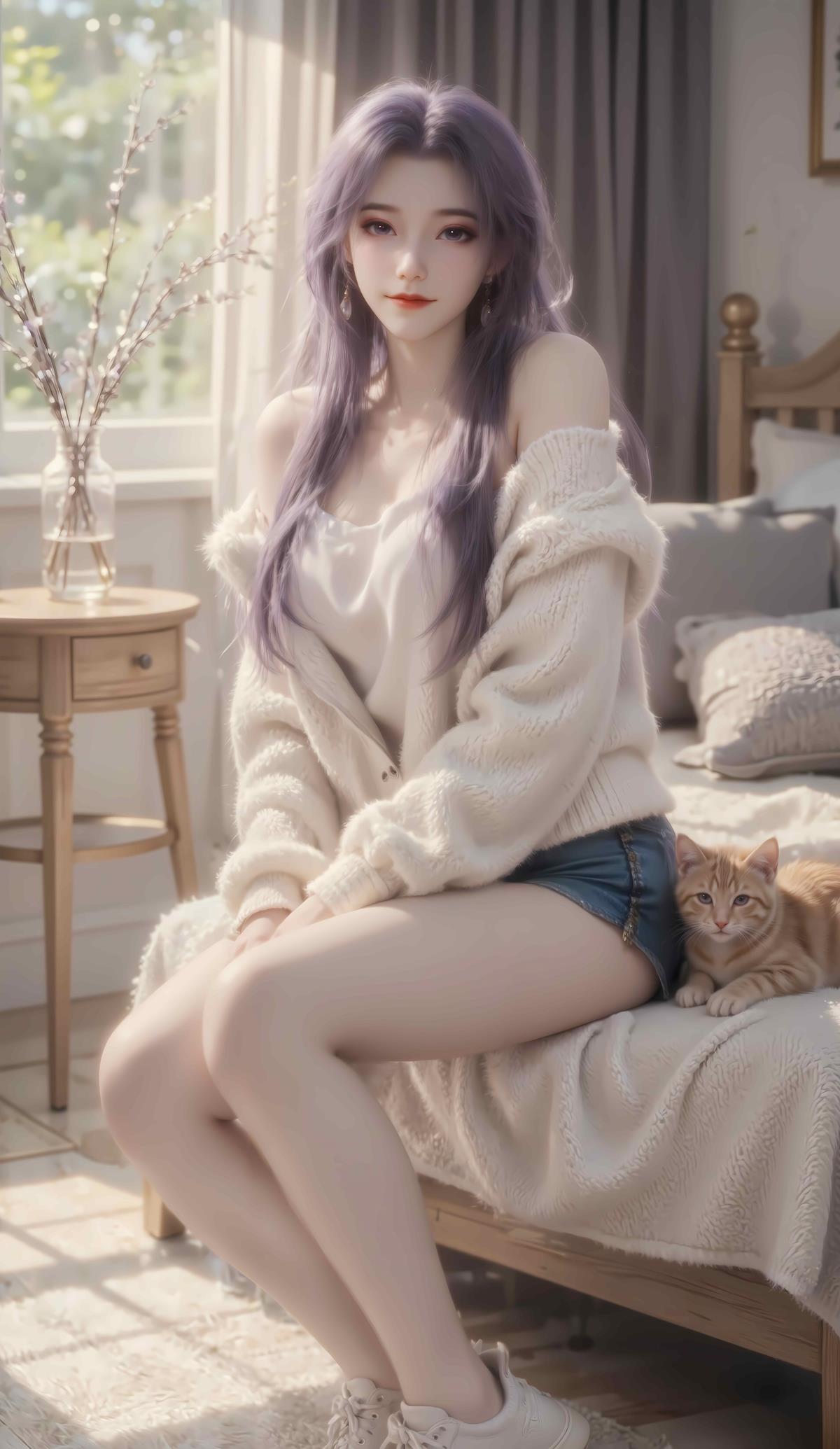 图片[1]-精选AI绘画 701 云霄 [21P]-草丛看图