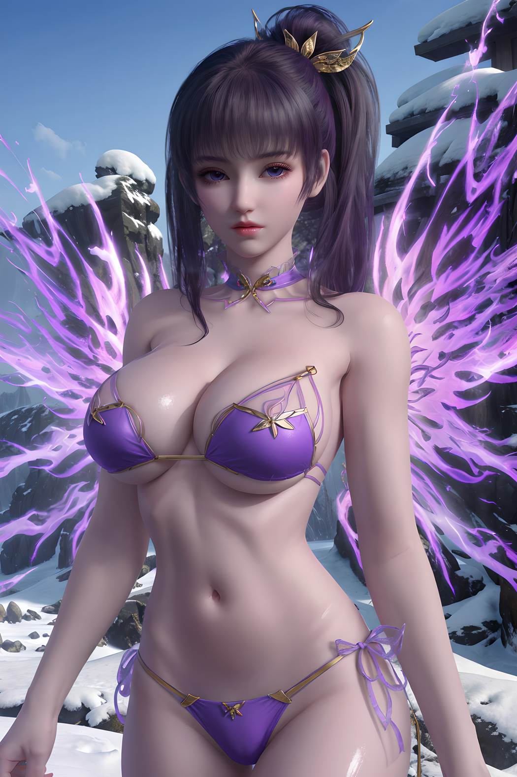 图片[4]-AI绘画 719 斗破-紫研[18P]-草丛看图