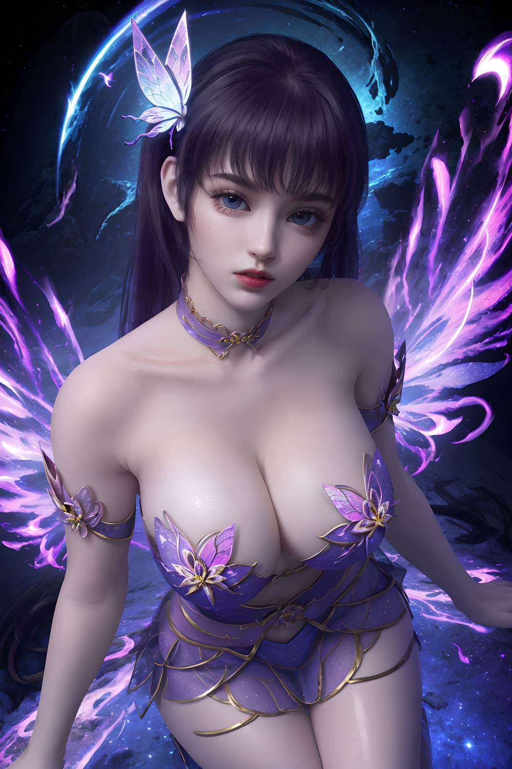 图片[1]-AI绘画 719 斗破-紫研[18P]-草丛看图