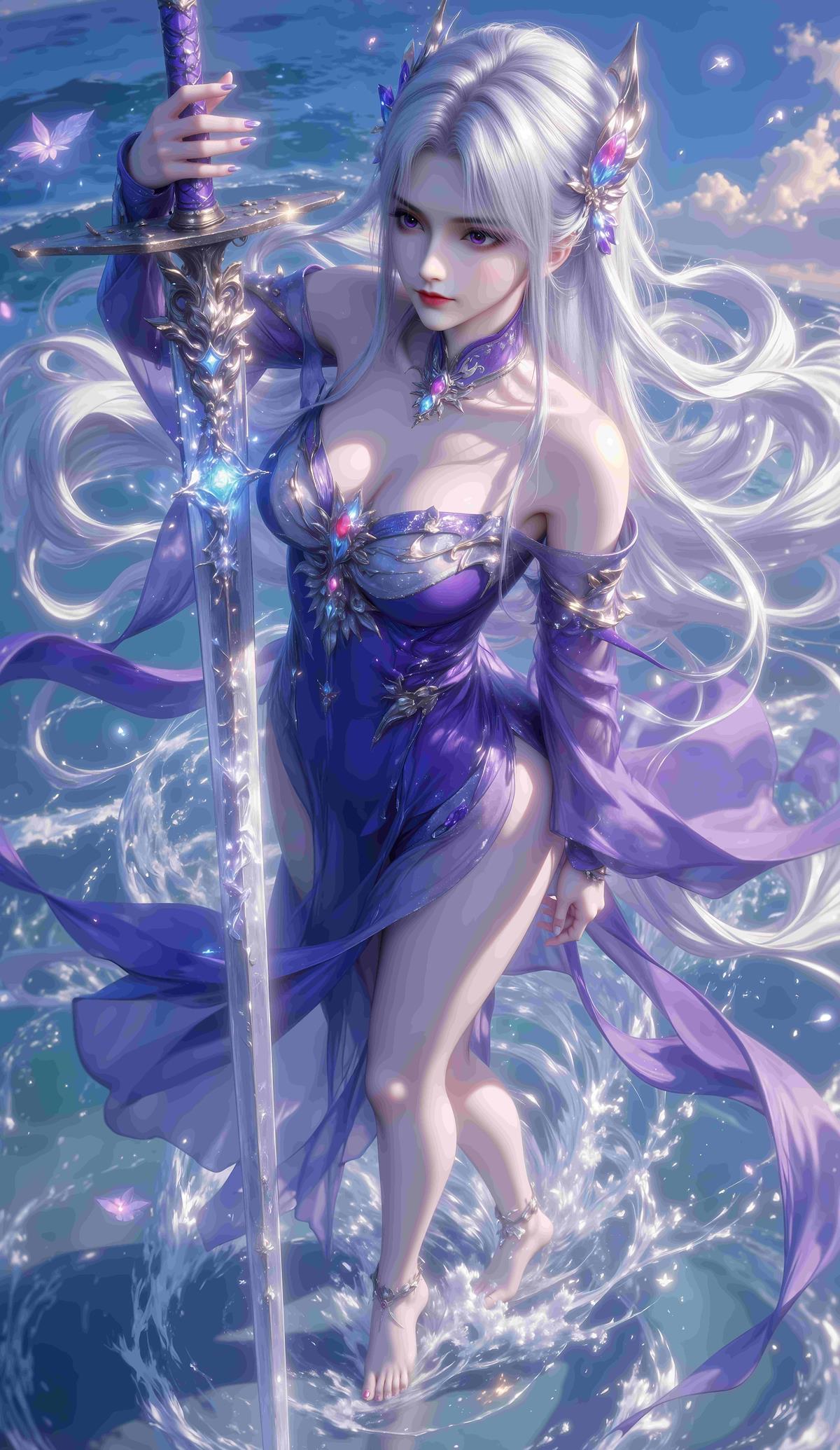 图片[4]-精选AI绘画 700 小医仙 [33P]-草丛看图