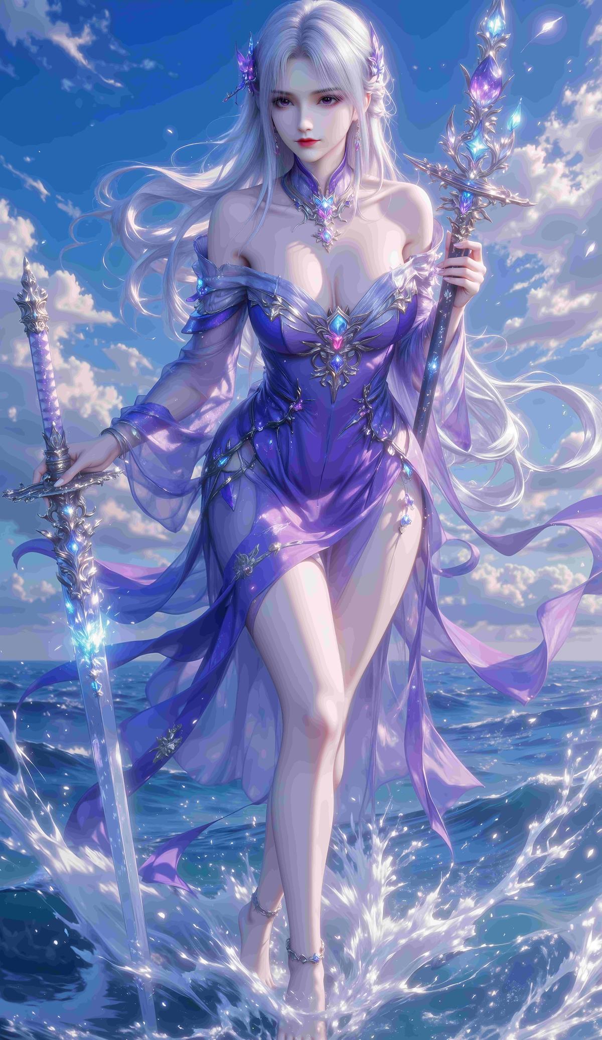 图片[5]-精选AI绘画 700 小医仙 [33P]-草丛看图